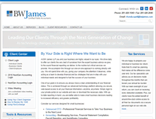 Tablet Screenshot of bwjames.com